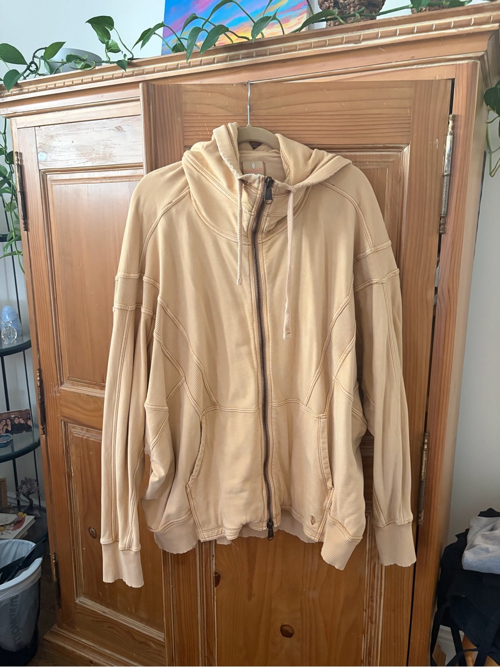 Free People Zip-Up Sweatshirt - Picture 2 of 4